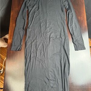 Marine Layer Classic Black Long Sleeve Dress